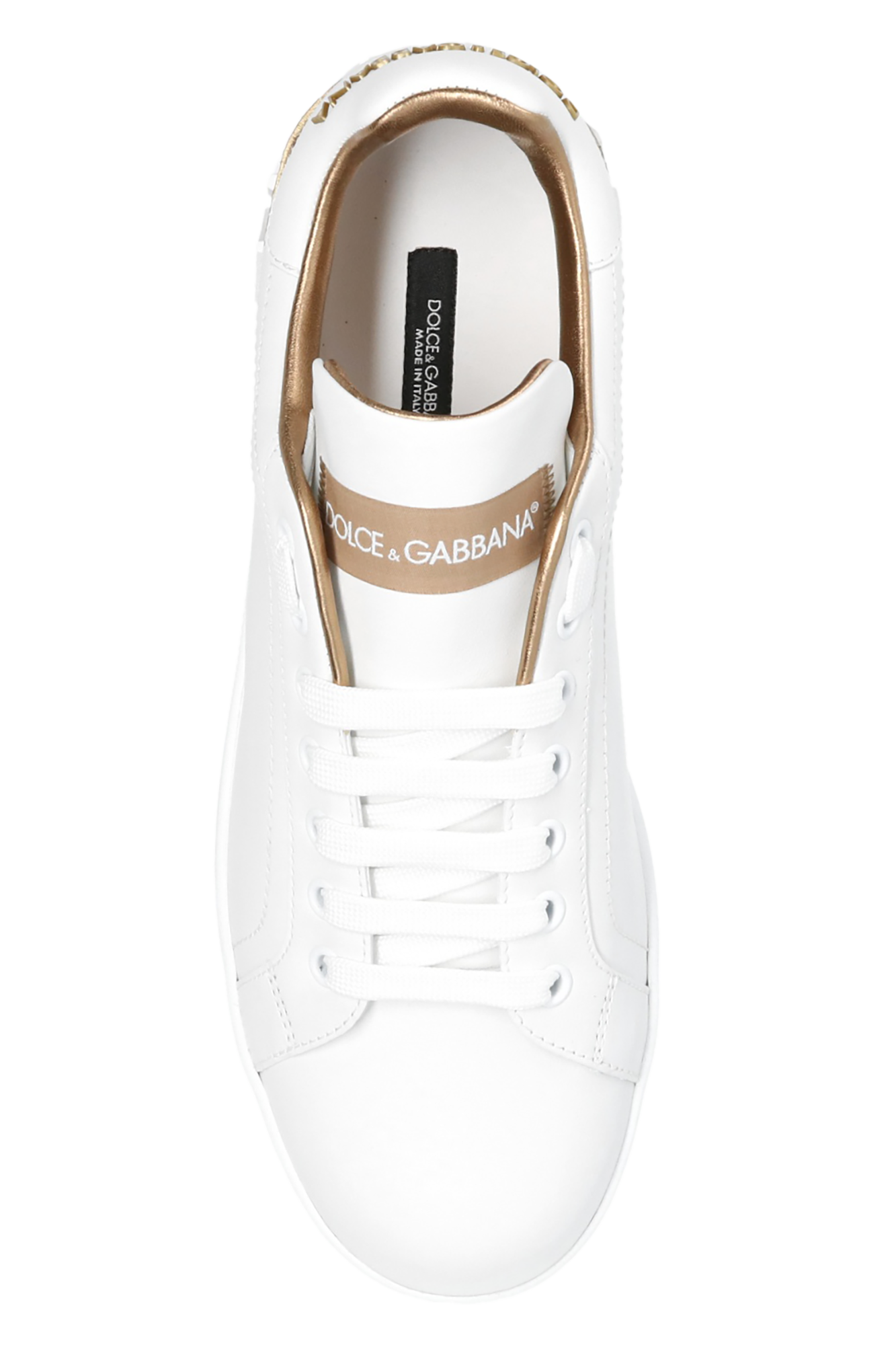 スニーカー DOLCE  GABBANA Women Sneakers CK1544 AX6158L315 WHITE Buy Dolce & Gabbana Wmns Portofino 'Love Queen' - CK1544